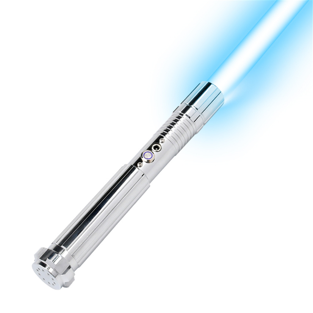 TXQsaber RGB Lightsaber Blaster FOC Lock-up Loop Light Saber 12 Colors to Change Laser Sword Light Toys for Kids