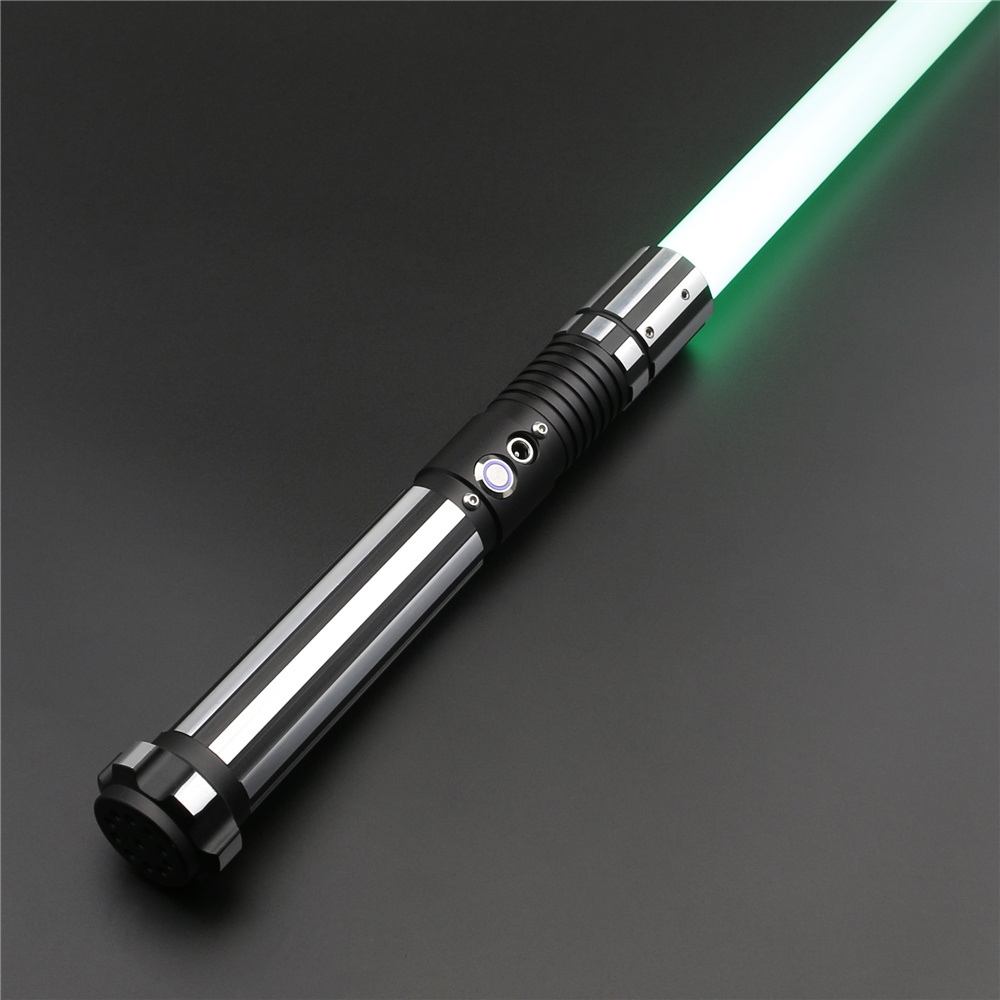 TXQsaber RGB Lightsaber Blaster FOC Lock-up Loop Light Saber 12 Colors to Change Laser Sword Light Toys for Kids