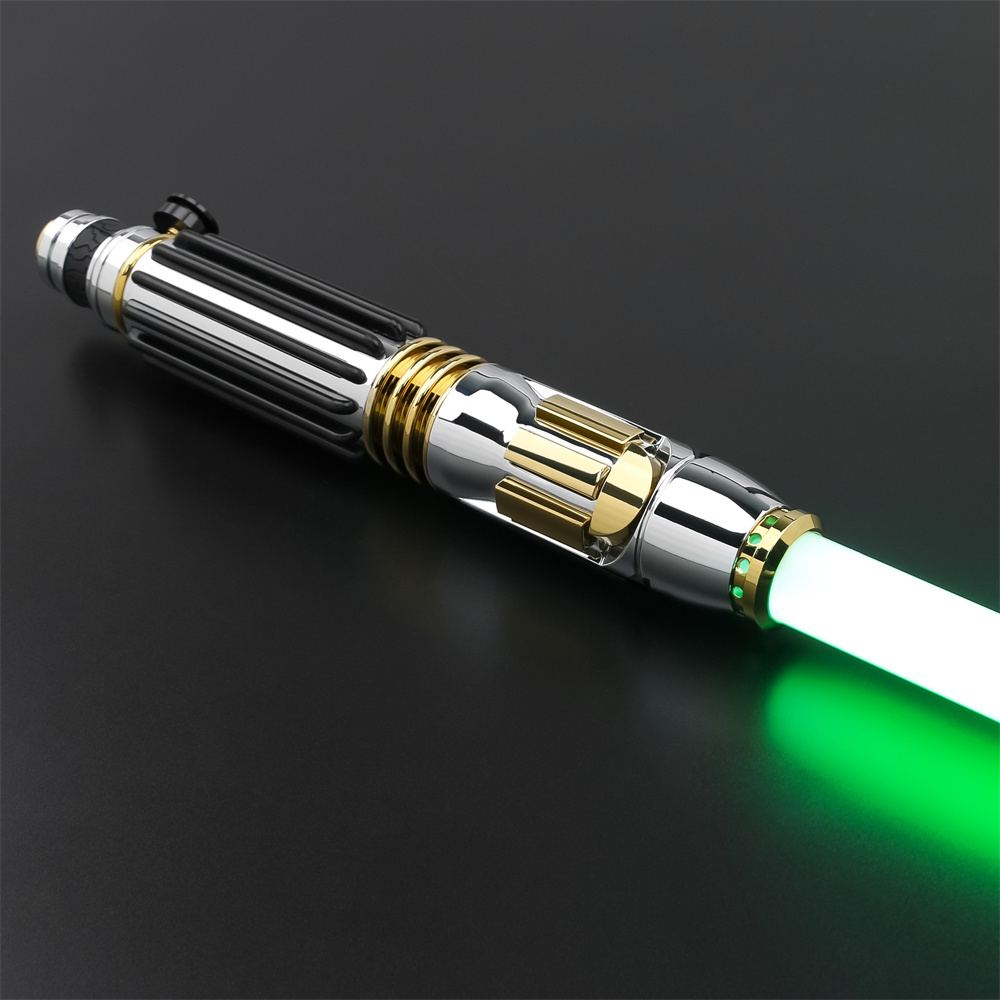 TXQSABER Mace Windu Neo Pixel Lightsaber Smooth Swing LED Sword Metal Handle Lightsaber for Jedi Sith Cosplay