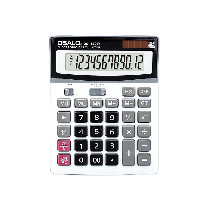 custom calculator logo 12digit novelty calculator promotional desk calculators