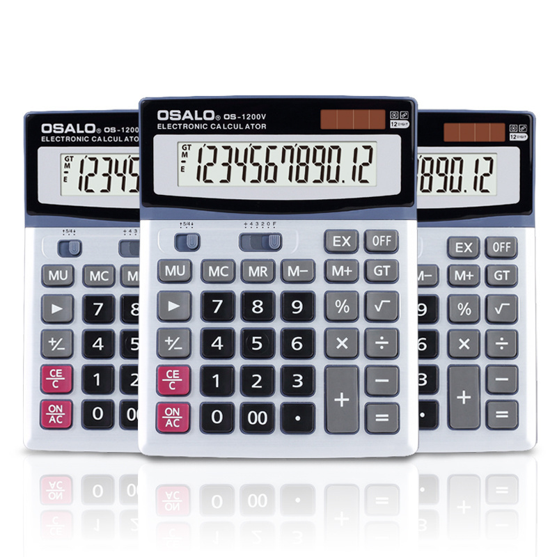 custom calculator logo 12digit novelty calculator promotional desk calculators