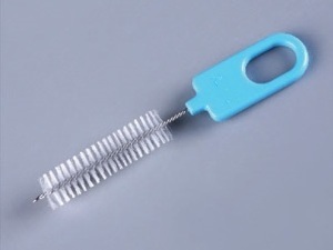 Round handle 10mm Medical Single use Disposable Port Hole Cleaning Brush endoscopy instruments brushes high