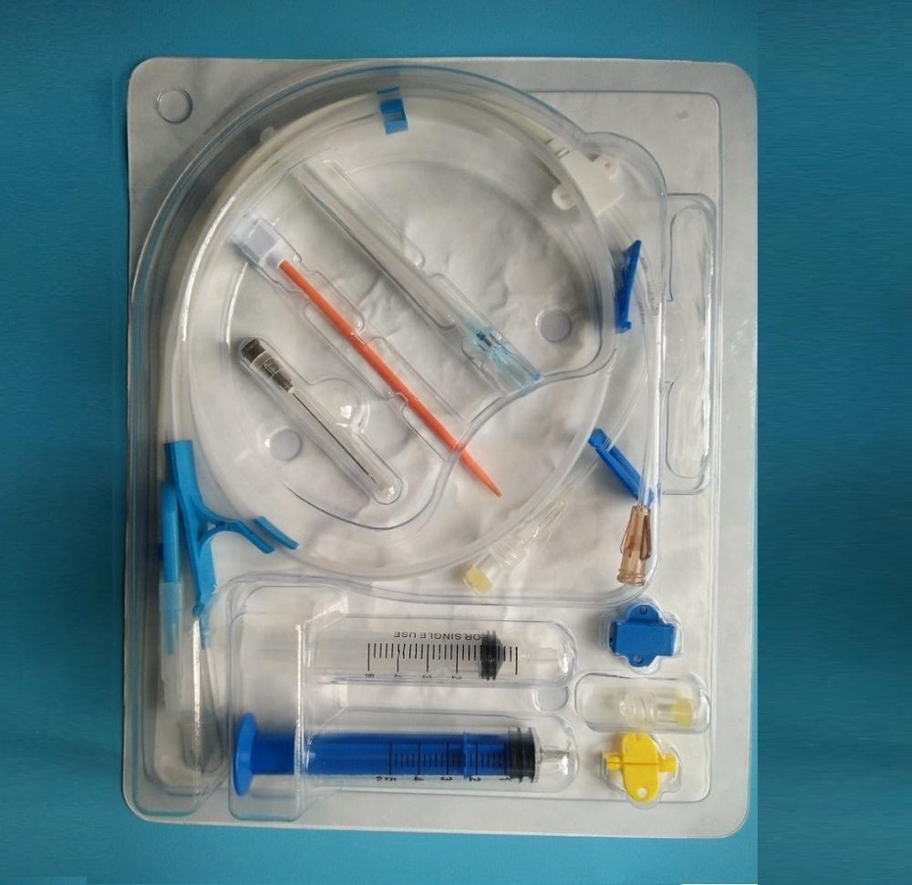 Medical midline cvc catheter