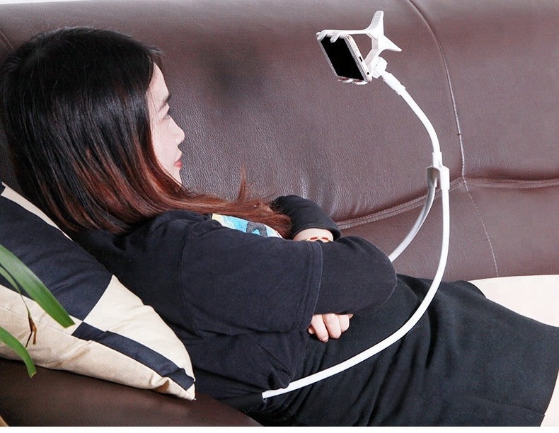 Adjustable rotating mobile neck holder, universal lazy bracket mobile phone stand holder