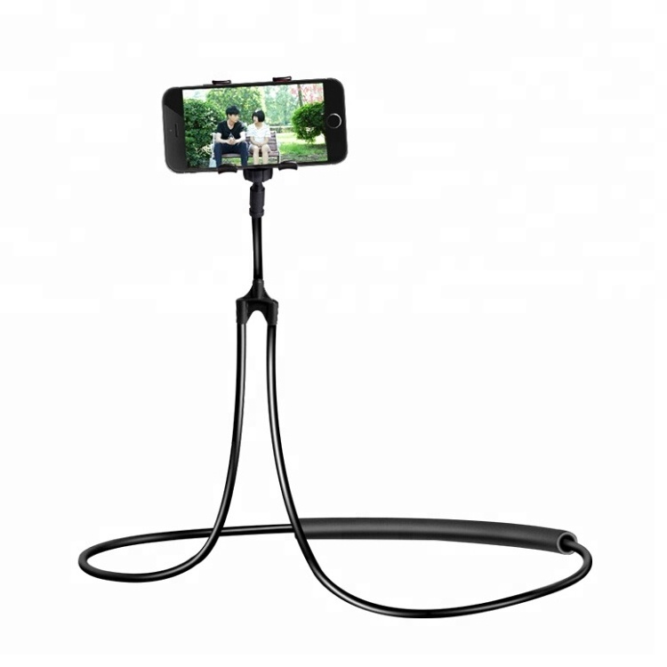 Adjustable rotating mobile neck holder, universal lazy bracket mobile phone stand holder