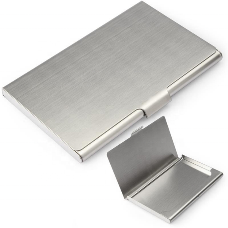 RFID Wallets for Men & Women ID Debit ATM Card Holder Stainless Steel Slim RFID Blocking Credit Card Holder