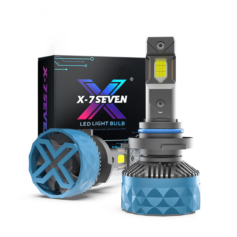 X-7SEVEN Super Bright LED Headlight Bulb Apollo Plus 190W 38000LM 6500K H1 H4 H7 H11 9005 9006 9012 H18 H19 9004 9007 H13 5202