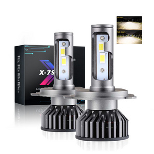 X-7SEVEN F2 New auto led light 4300k 6000k 8000k car light h4 h7 h11 9005 automotive f2 led headlight bulb kits