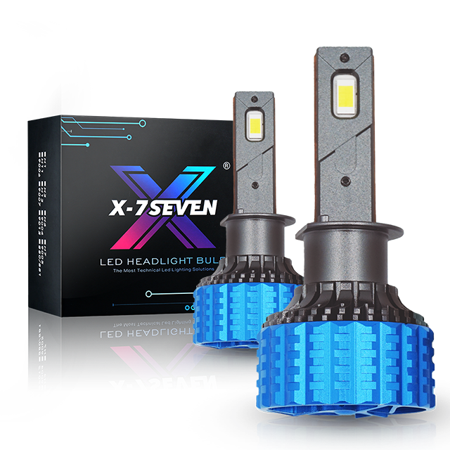 X-7SEVEN Ultra latest auto led light h11 h7 headlight 130w 24000lm led headlight bulb canbus car led lights led h11