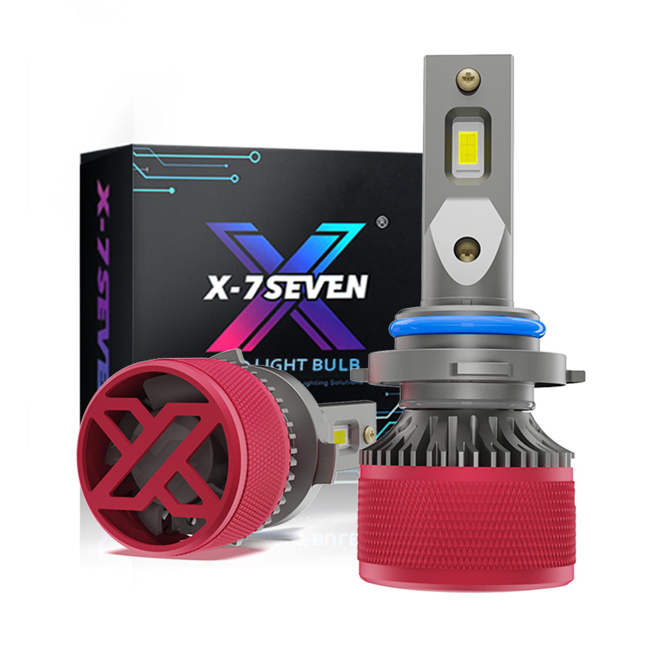 X-7SEVEN Aurora Pro 110W 26000LM 6500K motorcycle led headlights car headlight H1 H4 H7 H11 car led headlight bulb