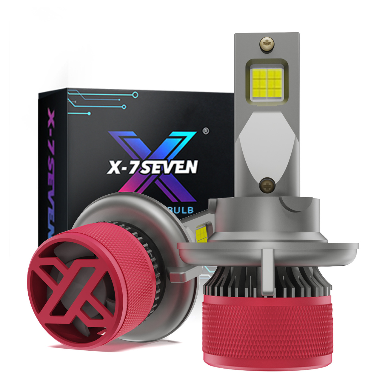 X-7SEVEN Newest Brightness Aurora Pro car led headlights H8 H9 H11 110W 26000LM 3575 chip car auto led headlight bulbs