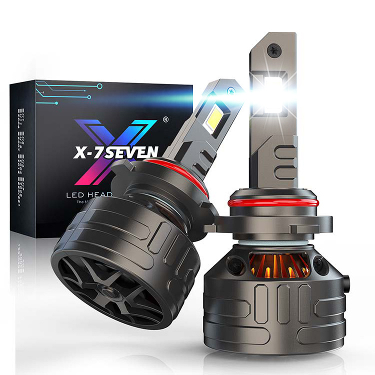 X-7SEVEN Kronos 12v car headlight kits h4 h7 h11 canbus auto lighting system automotive headlamp bulb luz faro para carros led