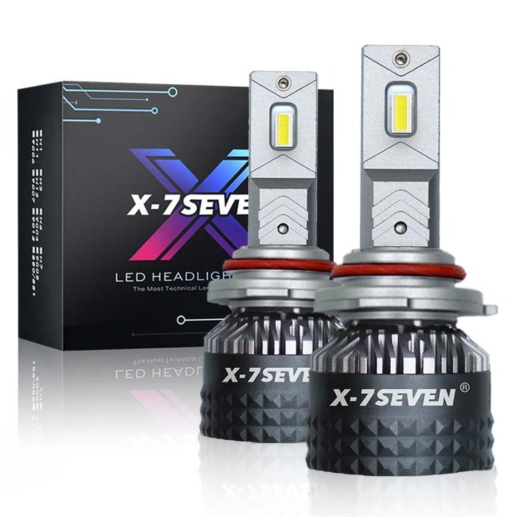 X7 Led Bulb X-7SEVEN Big Power X-ZEUS Led H7 super bright 12V 24V 30000lm CSP chip ...