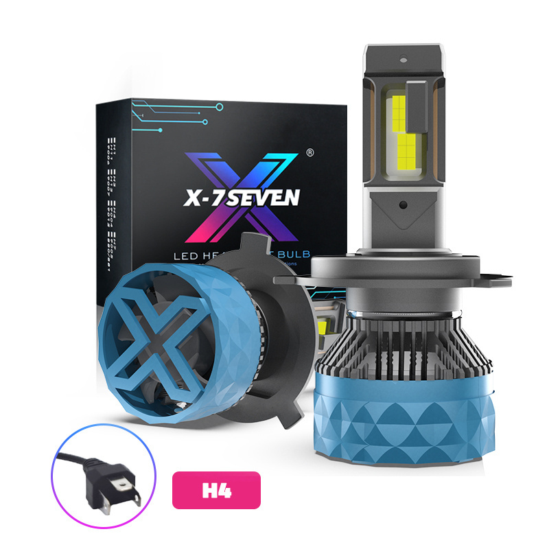 X-7SEVEN High Power Apollo Plus 190W 38000LM Canbus Car Headlight H4 H7 12V Auto Led Light Bulb H11 Front Car Headlight 9005