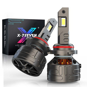 X-7SEVEN Best Price Kronos LED Headlights 160W 36000LM LED Lamp LED Lights Car H4 H7 H11 9004 9005 LED Headlight Bulb for Auto