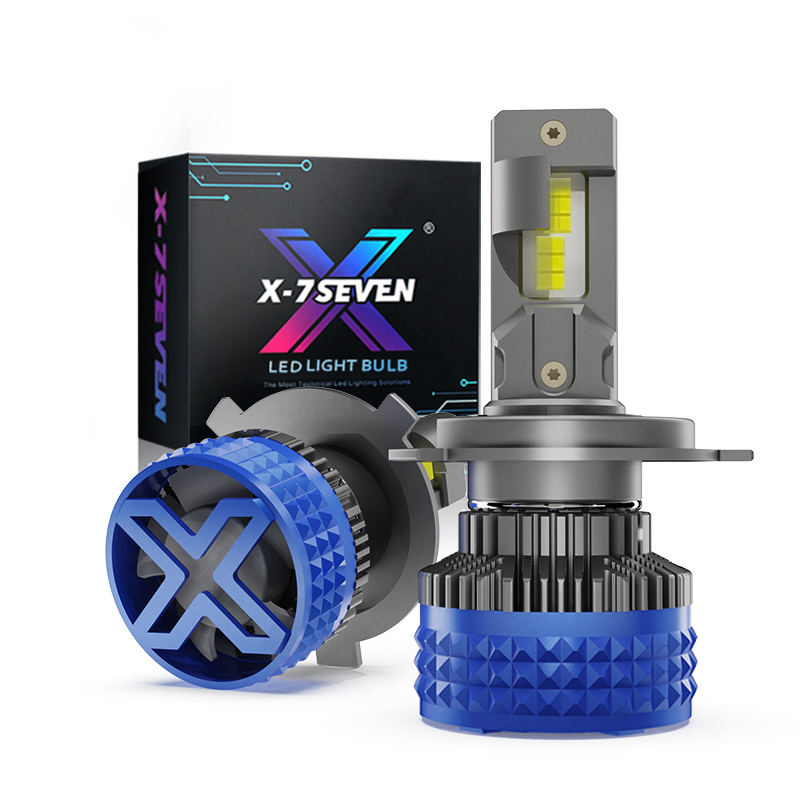 X-7SEVEN Ultra Pro 12V Auto Lights Kit Canbus Super Bright H4 Car Led Headlight Bulb Luz Luces Led H4 H11 H7 Focos Led H4