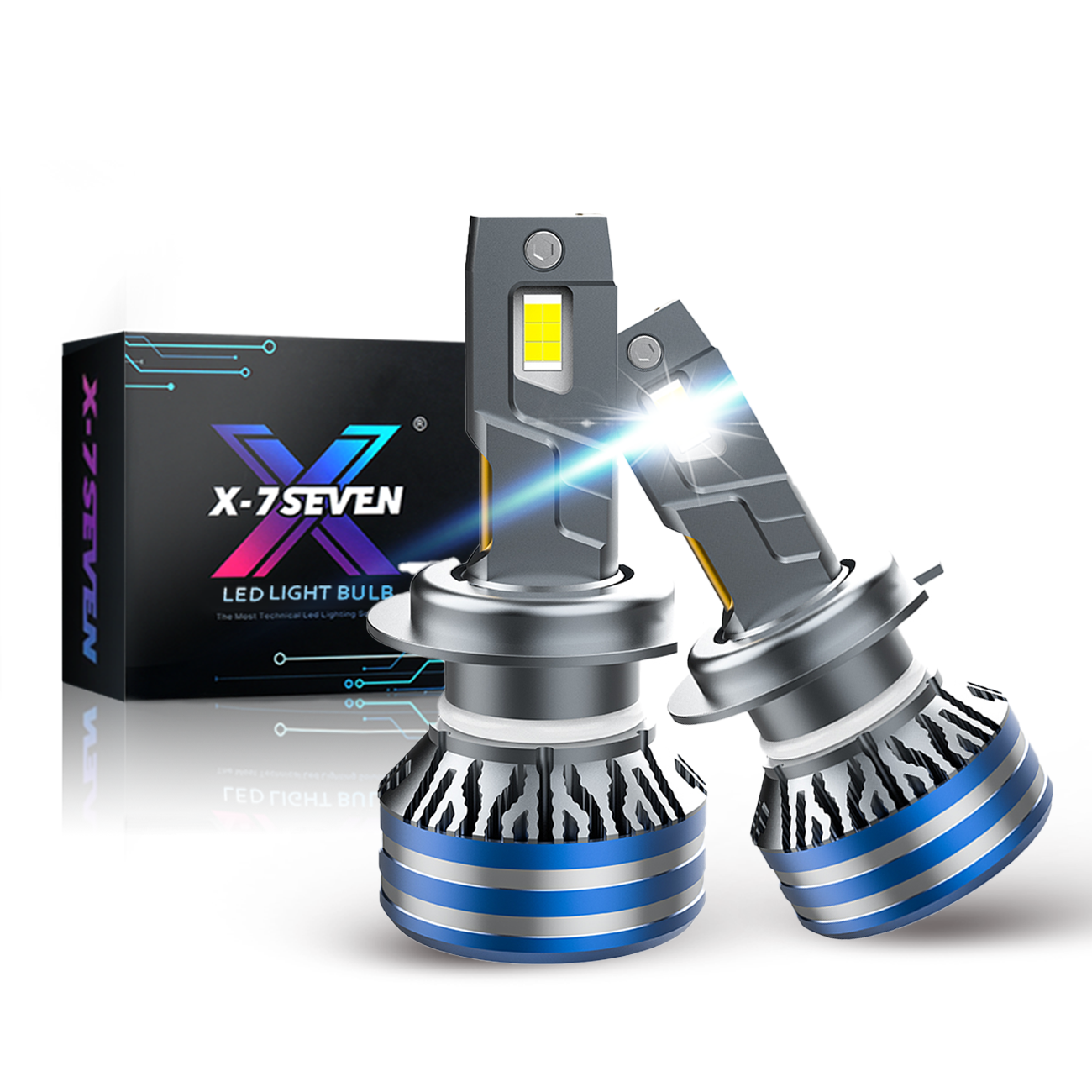 X-7SEVEN Yuniverse 150W super bright 28000LM turbos unique design focos luces auto light bulb canbus car led headlight