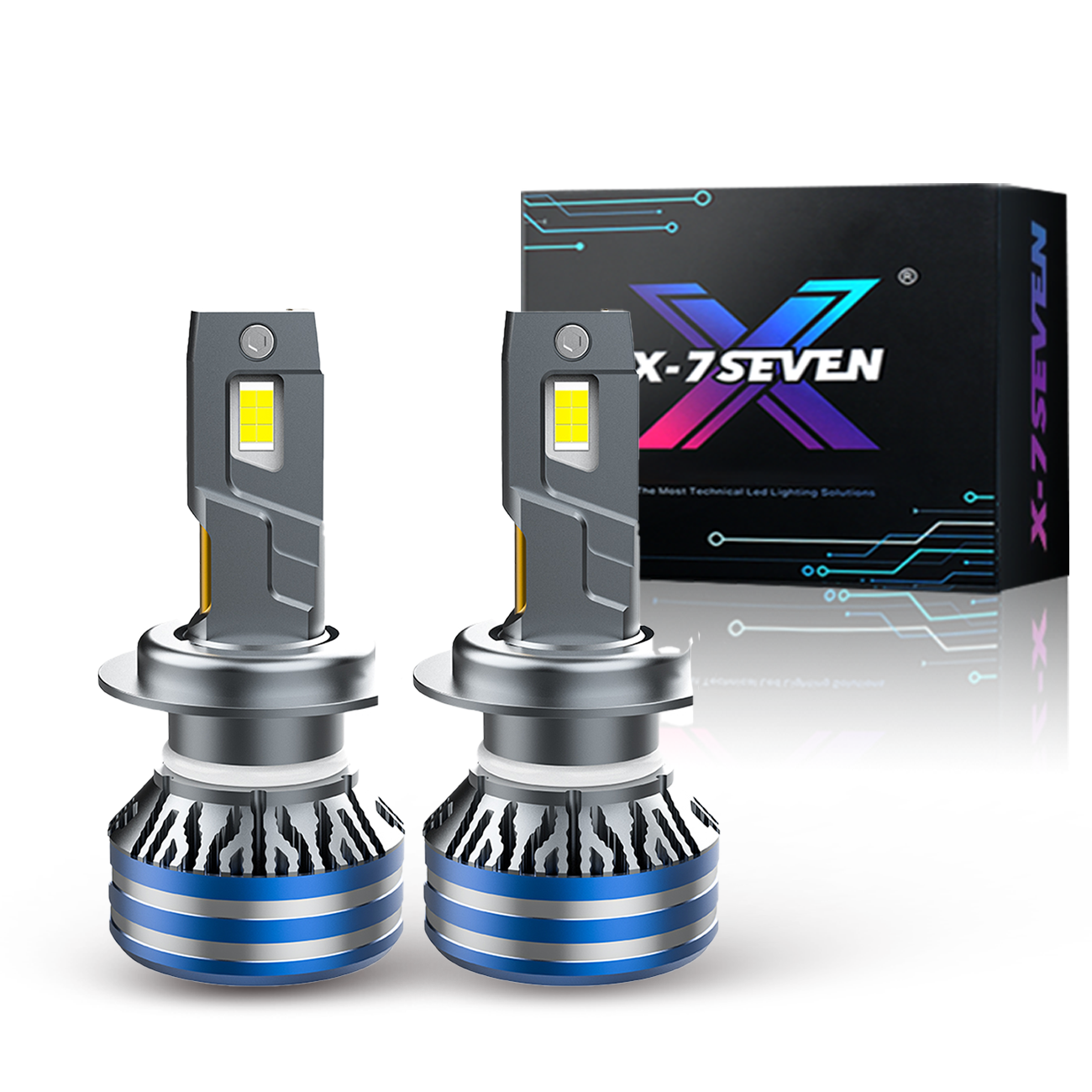 X-7SEVEN Yuniverse 150W super bright 28000LM turbos unique design focos luces auto light bulb canbus car led headlight