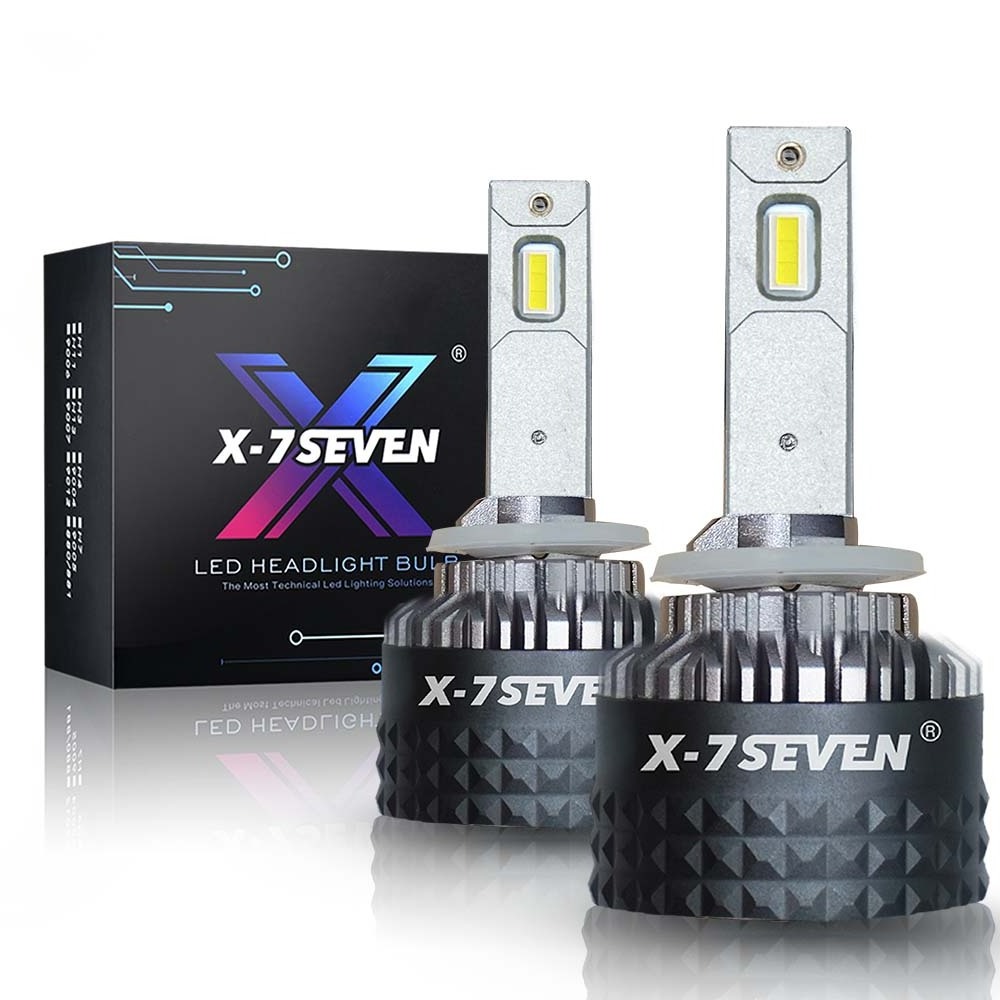 X-7SEVEN Factory Direct Sale Zeus 30000LM H11 Csp Led Headlight Bulb White Single Beam 150W H4 Best Selling Led Headlight