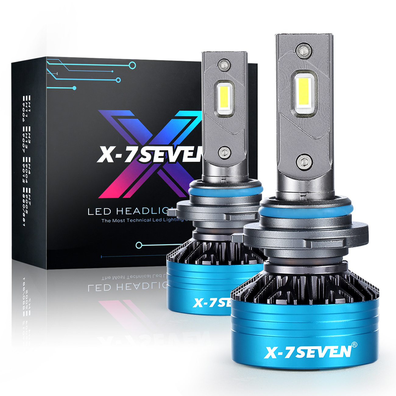 X-7SEVEN Apollo 140W High Power Auto Led Light Bulb H7 Car Focos Led H11 Automotriz H13 Canbus 28000 Lumen Faro H4 Led Headlight