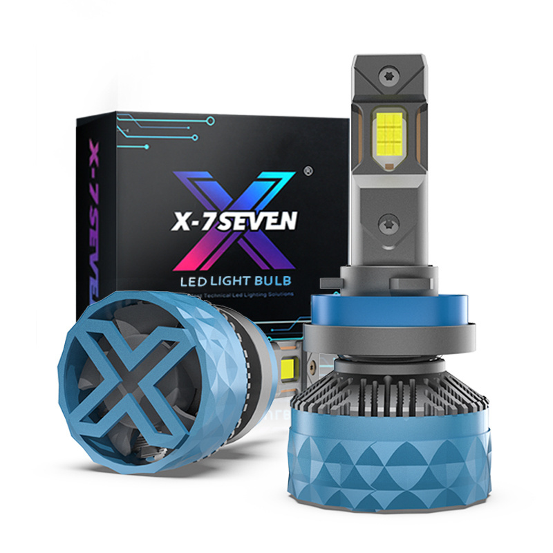 X-7SEVEN Apollo Plus Auto light bulb 190w 38000LM H1 Para Luz Carros Focos Led H15 9005 9006 Automotive H11 H7 H4 Led Headlight