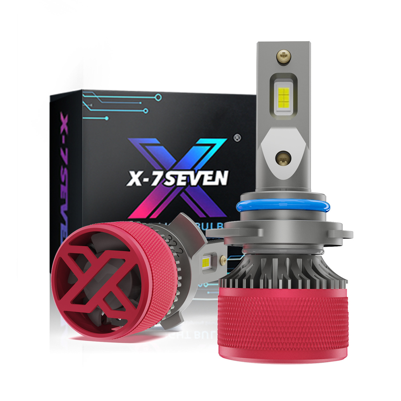 X-7SEVEN LED Auto Lights Aurora Pro 110W 26000LM 6500K H1 H4 H7 H11 9005 9006 9012 H18 H19 9004 9007 H13 5202 Car Headlight Bulb