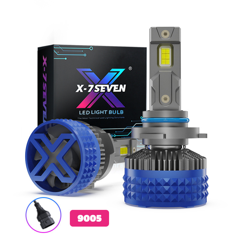 X-7SEVEN Ultra Pro 130W 24000LM Highest Power H4 H11 9005 9006 LED Headlights Bulb Wholesale Price Auto H1 H3 H7 Led Headlight