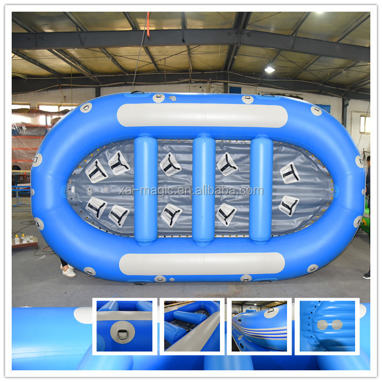 1.2mm pvc commercial grade rafts whitewater river rafting boat