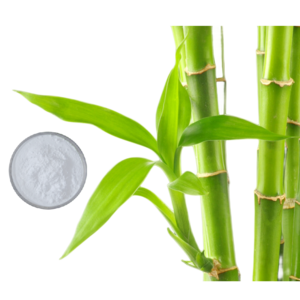 ODM OEM 100% natural  Bamboo Leaf Extract Powder 70% Silica Flavones/ Bamboo stem extract powder