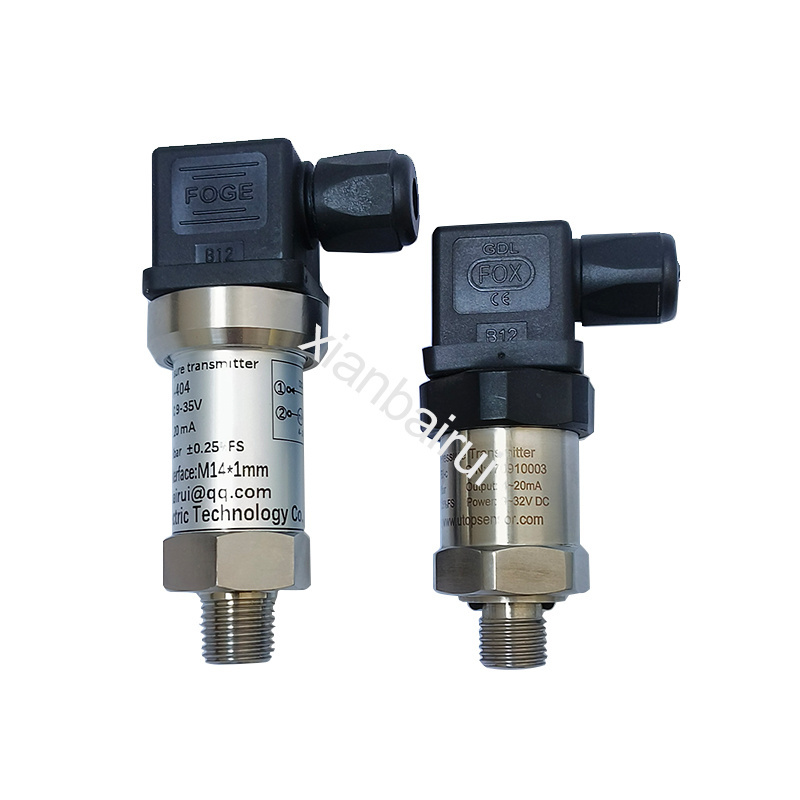 BAIRUI water pressure meter silicon pressure sensor 20ma pressure transducer Accuracy 0.25%