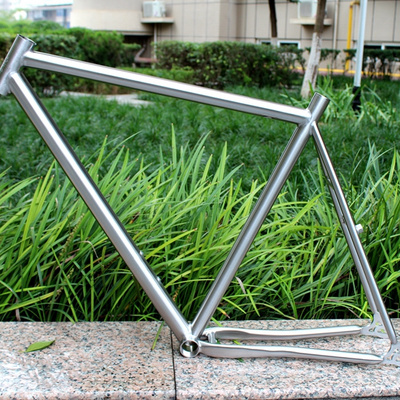 Titanium single speed bike frame 700C Ti track bike frame 700C titanium fixed gear bike frame