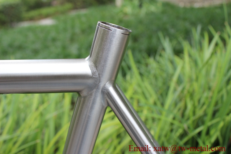 Titanium single speed bike frame 700C Ti track bike frame 700C titanium fixed gear bike frame