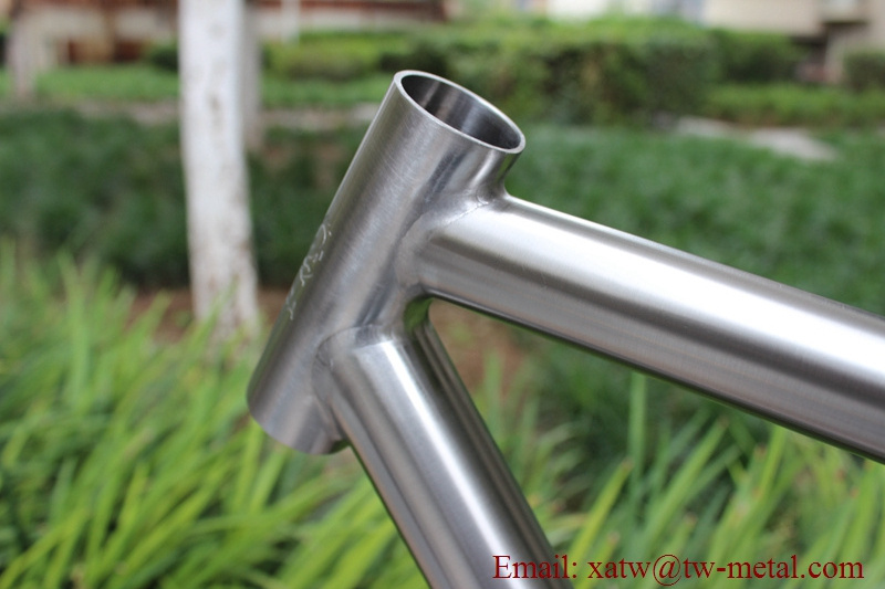 Titanium single speed bike frame 700C Ti track bike frame 700C titanium fixed gear bike frame