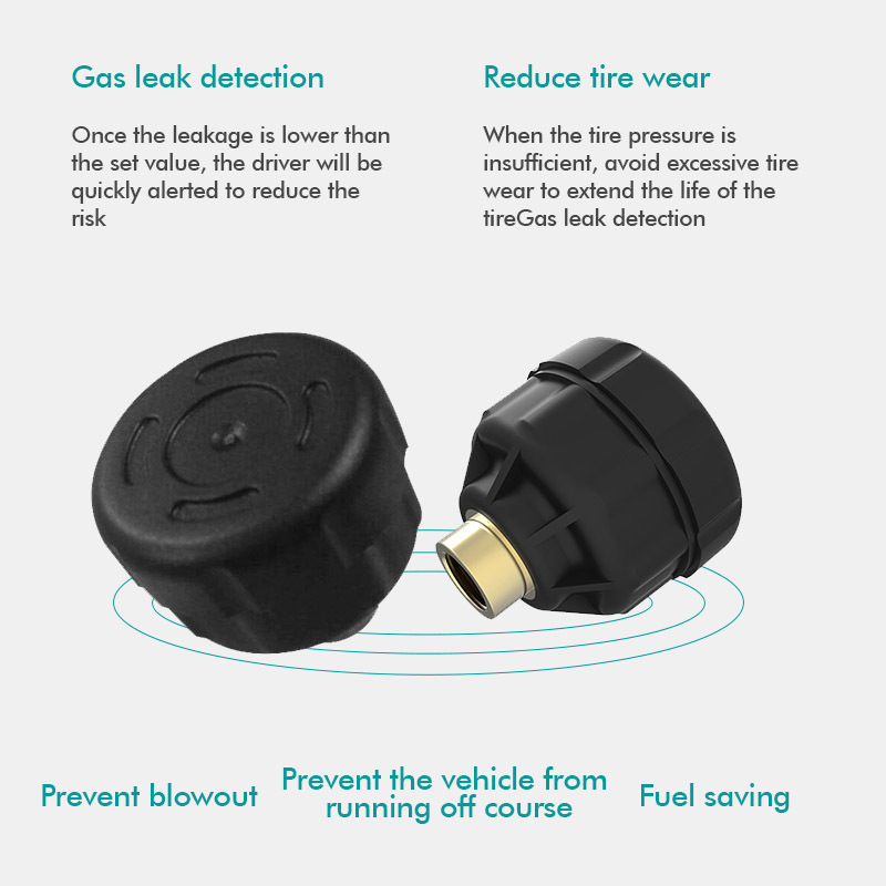 Tpms Tire Pressure monitoring 4 External Tire Pressure monitoring System Sensor Housing Components For Tire