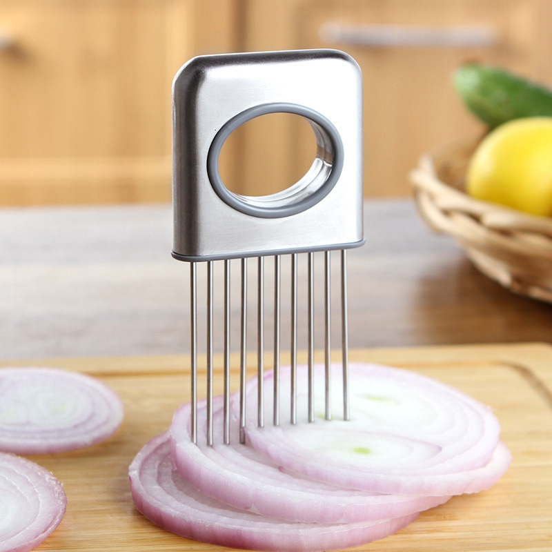 Wholesale Kitchen Chopper Onion Slicer Shred Silk Knife Stainless Steel Scallion Vegetable Garlic Cutter