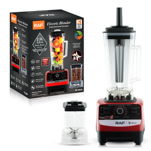 RAF 2.5L Commercial Smoothie Blender Kitchen Appliances Electrical Power Chopper Juicer Fruits Blender And Mixer