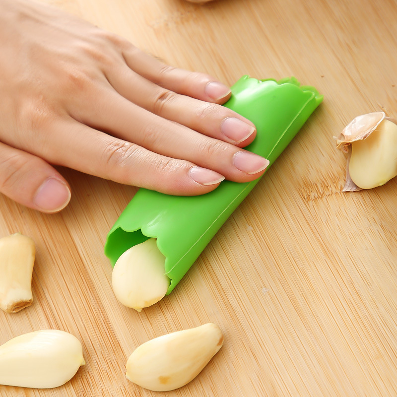 Hot Kitchen Tool Peel Garlic Fast & Easy Peeling Garlic Cloves For Food Grade Silicone Garlic Peeler Peeler Of Roller Of Tube