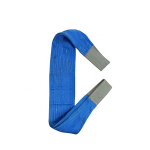 webbing sling 8 ton x 8 meter heavy duty polyester flat webbing sling tape 8t lifting belt