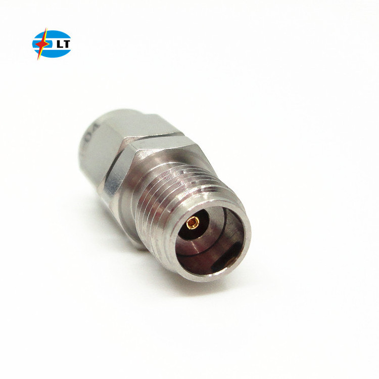 33GHz Brass Stainless Steel 3.5mm Jack Plug Male Female RF Adapter Connector