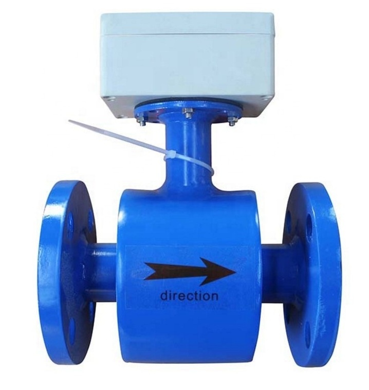 sewage split remote electromagnetic flow meter with ip68 water-proof flowmeter