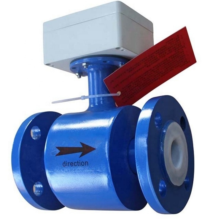 sewage split remote electromagnetic flow meter with ip68 water-proof flowmeter