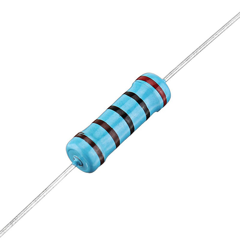 High Quality 1/8W 1/6W 1/4W 1/2W 1W 2W 3W Metal Film Fixed Resistor