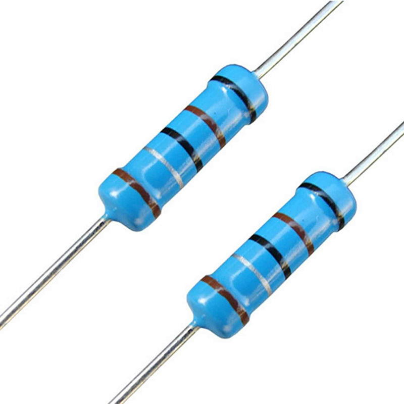 High Quality 1/8W 1/6W 1/4W 1/2W 1W 2W 3W Metal Film Fixed Resistor