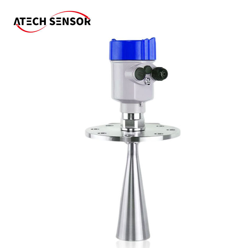 Atech High Precision Silo Radar Level Guided Wave 80g Radar Level Meter Gauge Transmitter