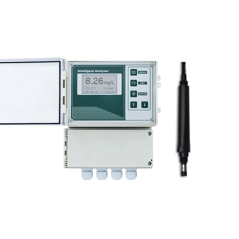 Atech Dissolved Oxygen Concentration Monitor Industry Water Analysis Dissolved Oxygen Sensor 4~20ma Do Meter For Sewage