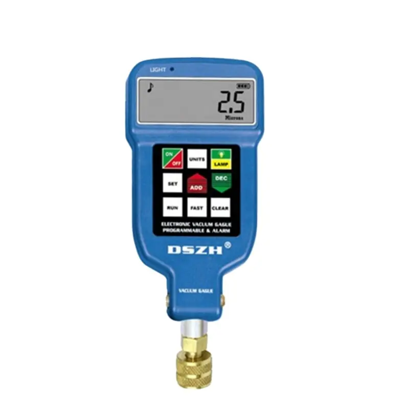 The New Listing 420 Display High Precision Manometer Air 10 Bar Oxygen Micron Measure Digital Vacuum Pressure Meter Gauge