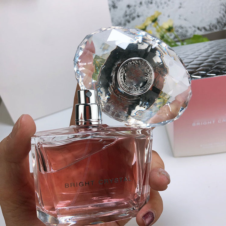 90ML crystal pink diamond crystal diamond women's perfume lasting flower and fruit fragrance