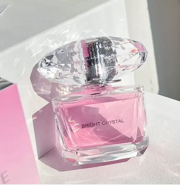 90ML crystal pink diamond crystal diamond women's perfume lasting flower and fruit fragrance