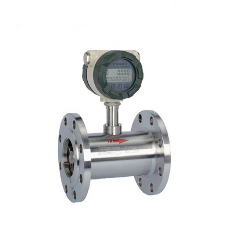 Digital Air Flowmeter/gas Turbine Gas Flow Sensor Meter with Real-time Temperature and Pressure Compensation