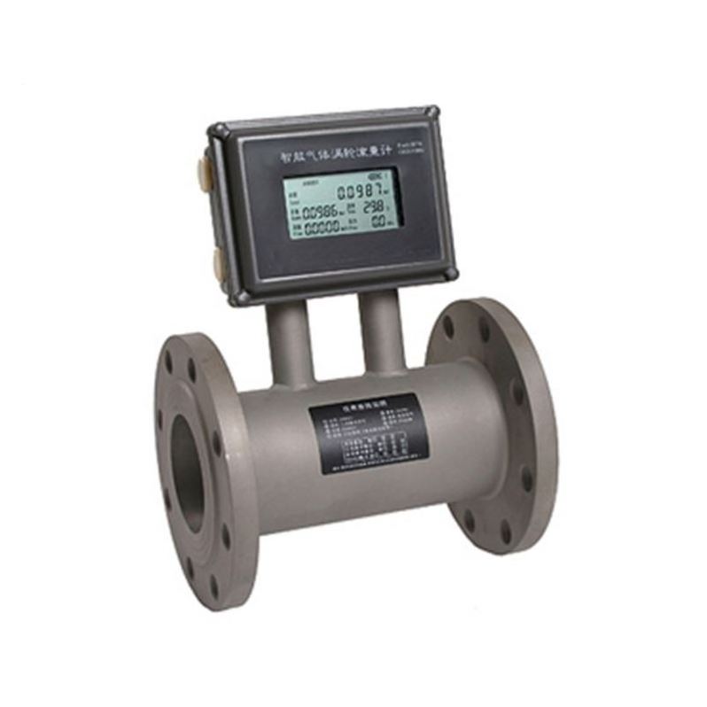 Digital Air Flowmeter/gas Turbine Gas Flow Sensor Meter with Real-time Temperature and Pressure Compensation